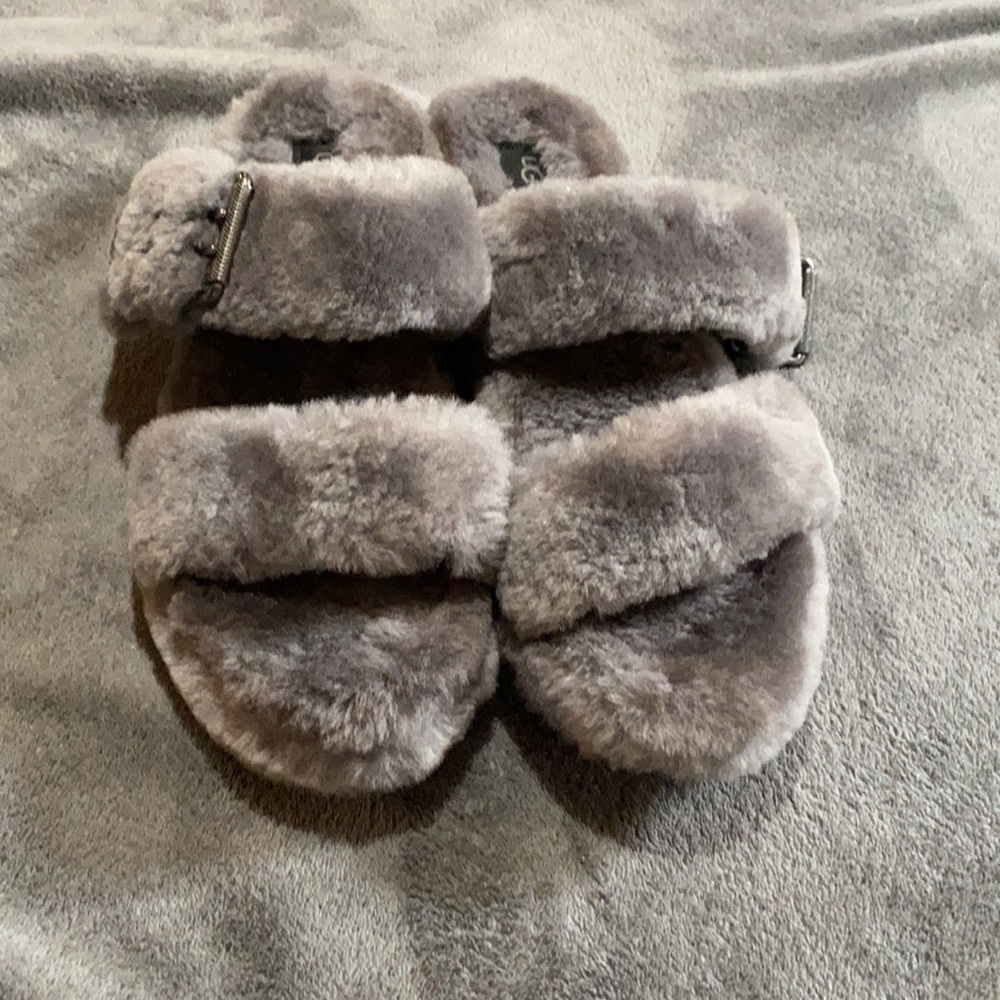 Fuzz Yeah Ugg Sheepskin Slip Ons